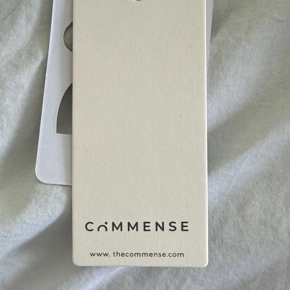 Commence Black Sweater with White Stitching - Picture 2 of 4